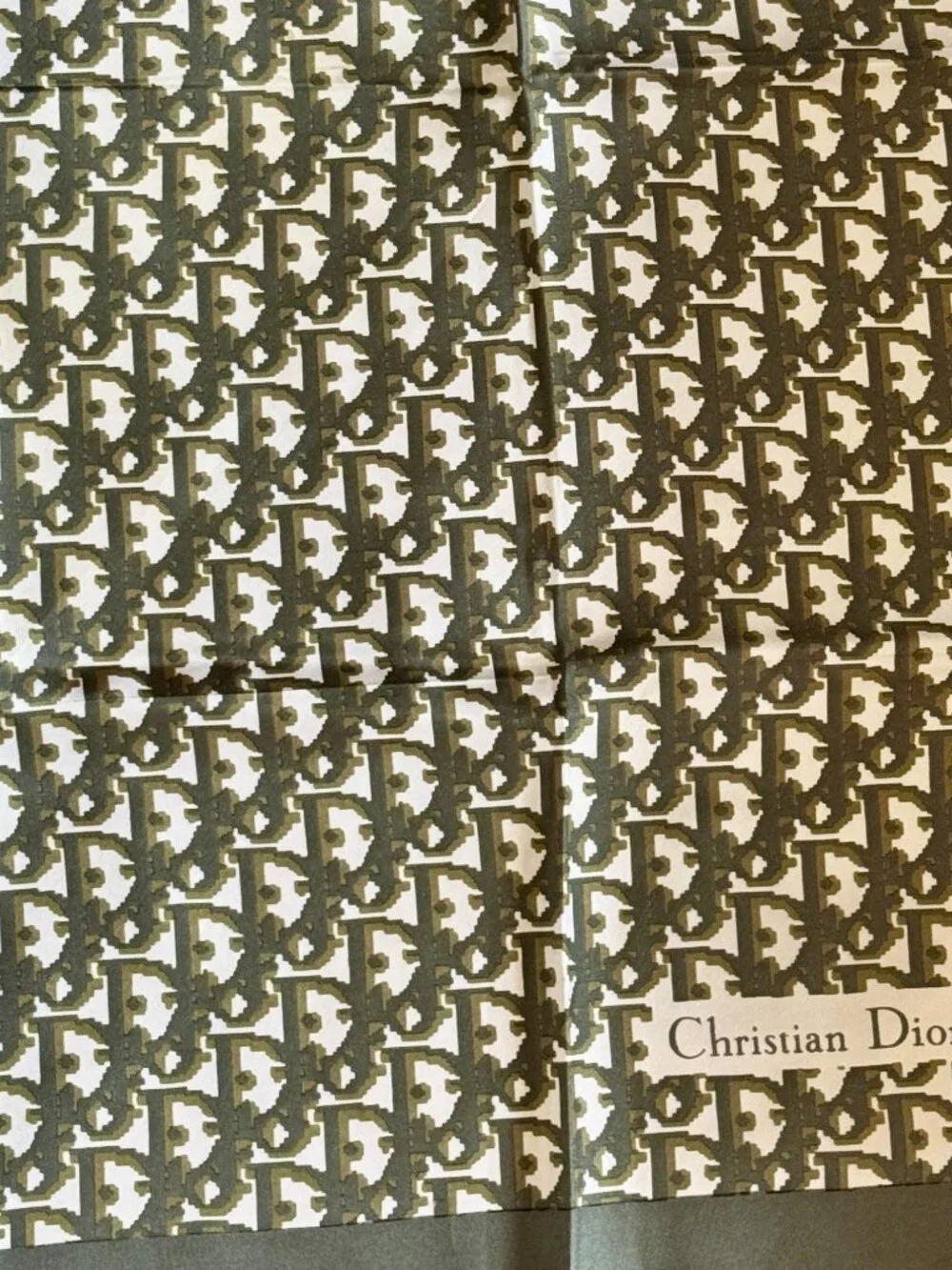 Vintage Christian Dior Silk Scarf 30